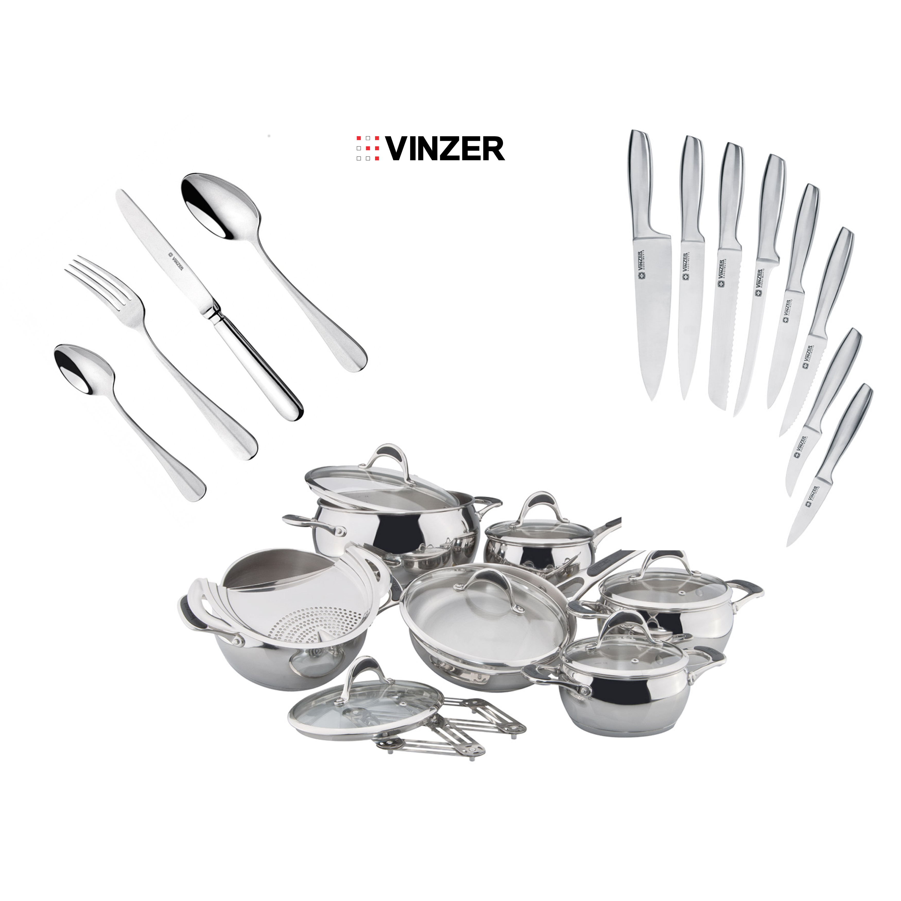 Ассортимент посуды Vinzer
