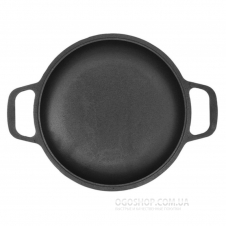 Сковорода чавунна Биол порційна з дошкою 02042D (22 см)