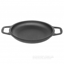 Сковорода чавунна Биол порційна з дошкою 02042D (22 см)