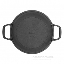 Сковорода чавунна Биол порційна з дошкою 02042D (22 см)