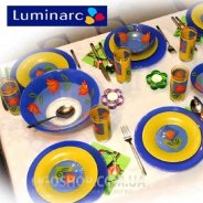 Столовий сервіз Luminarc Melys Azur 06173 (25 предметів)