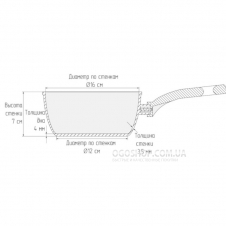Ковш Биол Granite Brown 10193P (1 л)