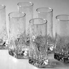 Набір склянок Durobor long drink Quartz 0342/30 (300 мл)