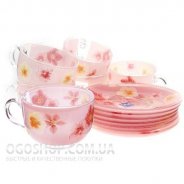 Чайний сервіз Luminarc Poeme Rose 21601