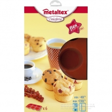 Форма для маффинов Metaltex Flex 222169