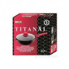 Сковорода Биол Titanal зі знімною ручкою 2406PC (24 см)