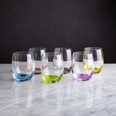 Набір стаканів Bohemia Rainbow 25180 / 300S / D4662 (300 мл)