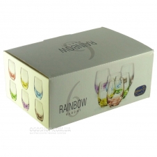 Набір стопок Bohemia Rainbow 25180 / 60S / D4662 (60 мл)