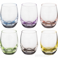 Набір стопок Bohemia Rainbow 25180 / 60S / D4662 (60 мл)