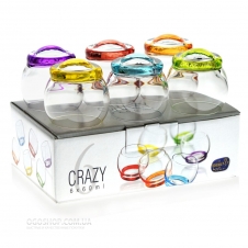 Набір стопок Bohemia Crazy 25250 / 60S / D4718 (60 мл)