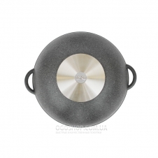 Сковорода ВОК Биол Granite Gray 28034PC (28 см)