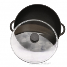 Сковорода ВОК Биол с крышкой 3203PC (32 см)