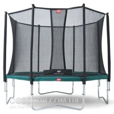 Батут Berg Favorit Tattoo 430 см і захисна сітка Safety Net Comfort 430
