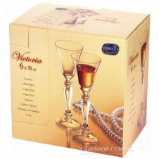 Набір чарок Bohemia Victoria 40727/050 (50 мл)
