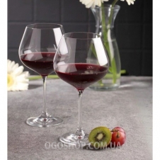 Набір келихів для вина Bohemia Viola 40729/570 (570 мл)