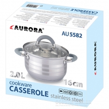 Кастрюля Aurora AU-5585 (6,0 л)