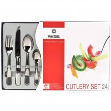 Набор столовых приборов Vinzer Alaska 89106 (24 предмета)