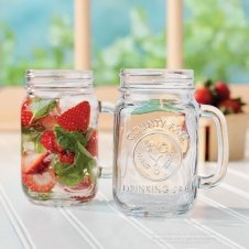Банку з ручкою з малюнком Libbey Drinking Jars 913019 (488 мл)