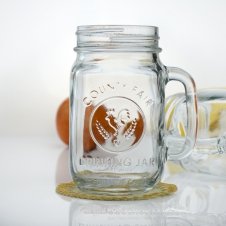 Банку з ручкою з малюнком Libbey Drinking Jars 913019 (488 мл)