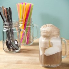 Банку з ручкою без малюнка Libbey Drinking Jars 990003 (488 мл)