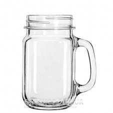 Банку з ручкою без малюнка Libbey Drinking Jars 990003 (488 мл)