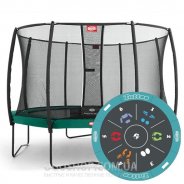 Батут Berg Favorit Tattoo 430 см и защитная сетка Safety Net Deluxe 430