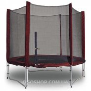Батут МВМ Maroon 244 см із захисною сіткою