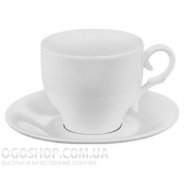 Чашка кавова з блюдцем Wilmax 993104 (170 мл)