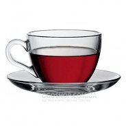 Чашка с блюдцем Pasabache Basic 97984 (90 мл)