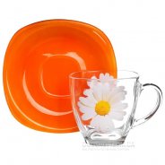 купить Чайный сервиз Luminarc Paquerette Melon G5919 Чайный сервиз Luminarc Paquerette Melon G5919