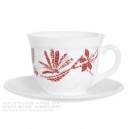 купить Чайный сервиз Luminarc Romancia Red H2408 Чайный сервиз Luminarc Romancia Red H2408