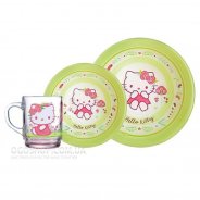 купить Детский сервиз Luminarc Hello Kitty J1525 (3 предмета) Детский сервиз Luminarc Hello Kitty J1525 (3 предмета)
