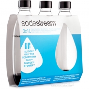 купить Комплект бутылок для газированной воды SodaStream Black (3 шт) Комплект бутылок для газированной воды SodaStream Black (3 шт)