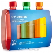купить Комплект бутылок для газированной воды SodaStream Orange/Red/Green (3 шт) Комплект бутылок для газированной воды SodaStream Orange/Red/Green (3 шт)