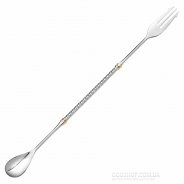 купити Ложка барна з виделкою Urbanbar Osaka UB868 (325 мм) Ложка барна з виделкою Urbanbar Osaka UB868 (325 мм)