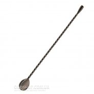 Ложка барна \"Сльоза\" GenWare BS-T35GM (350 мм, чорна)