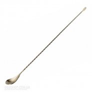 Ложка коктейльная Beaumont Mezclar Antique Brass Plated 3680 (450 мм)