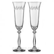 Набір келихів для шампанського Bohemia Angela 40600/285574/190/2 (190 мл)