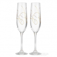 Набір келихів для шампанського Bohemia Viola 40729/190 / QH013 (190 мл)