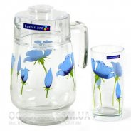Набор для напитков Luminarc Blue Poppy G2026
