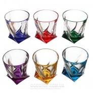 Набор рюмок Bohemia Quadro 99999/72R93/180/55 (55 мл)