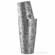 купити Шейкер Бостон Urbanbar Tattoo Weighted UB3541-UB3544 (750 мл) Шейкер Бостон Urbanbar Tattoo Weighted UB3541-UB3544 (750 мл)