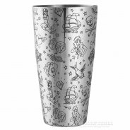 купити Шейкер Бостон Urbanbar Tattoo UB3532 (850 мл) Шейкер Бостон Urbanbar Tattoo UB3532 (850 мл)