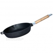 Сковорода чавунна Биол з 2-ма носиками 1 224 (24 см)