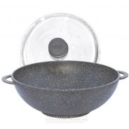 купити Сковорода ВОК Биол Granite Gray 28034PC (28 см) Сковорода ВОК Биол Granite Gray 28034PC (28 см)