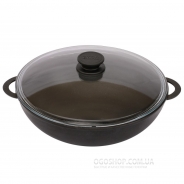 Сковорода ВОК Биол с крышкой 3203PC (32 см)