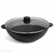 Сковорода ВОК чавунна Brizoll W30-1 (30 см)