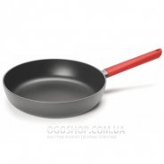 купити Сотейник Woll Just Cook W724JCR з червоною ручкою (24 см) Сотейник Woll Just Cook W724JCR з червоною ручкою (24 см)