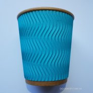 купити Стакан гофрований Крафт Блакитний 180 мл 30шт / уп (35/1050) (КР71) Стакан гофрований Крафт Блакитний 180 мл 30шт / уп (35/1050) (КР71)