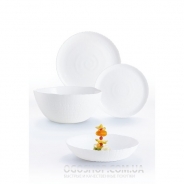 Столовий сервіс Luminarc Ammonite White P9103 (19 предметів)